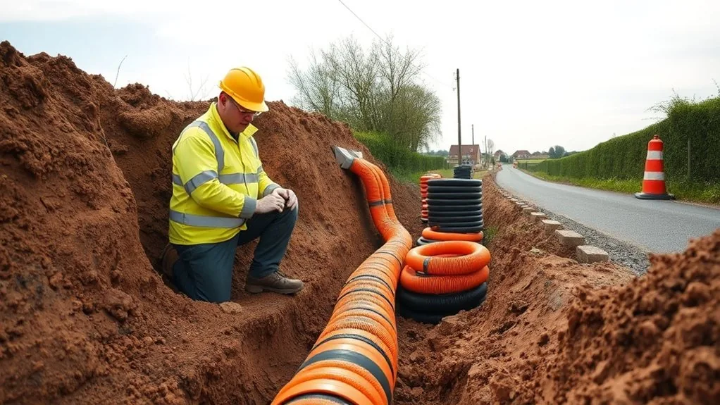 Electric Ducting Installation in Chatham | Power Supply Cable Ducting