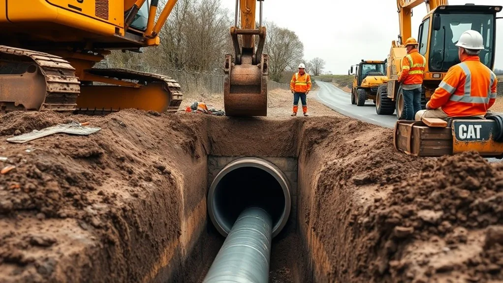 Pipe Ramming in Chatham | Driving Pipes Under Roads, Walls & Buildings