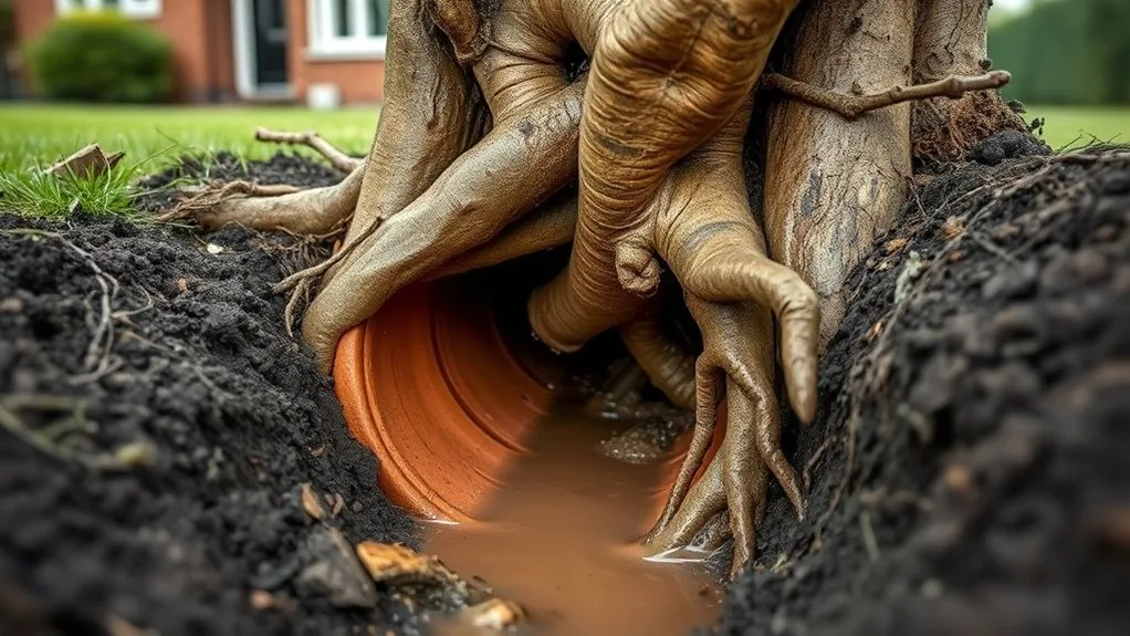 Tree Root Damage in Drains | Detection & Removal in Chatham
